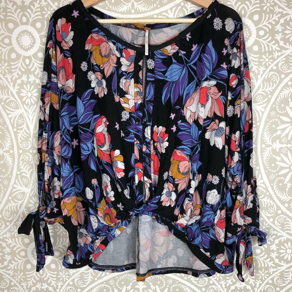 Free People | Floral Print Blouse